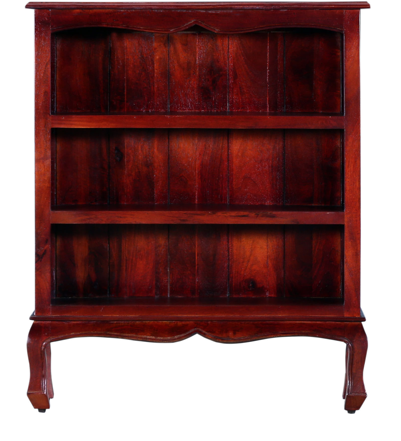 Morgan Book Shelf Cum Display Unit in Honey Oak